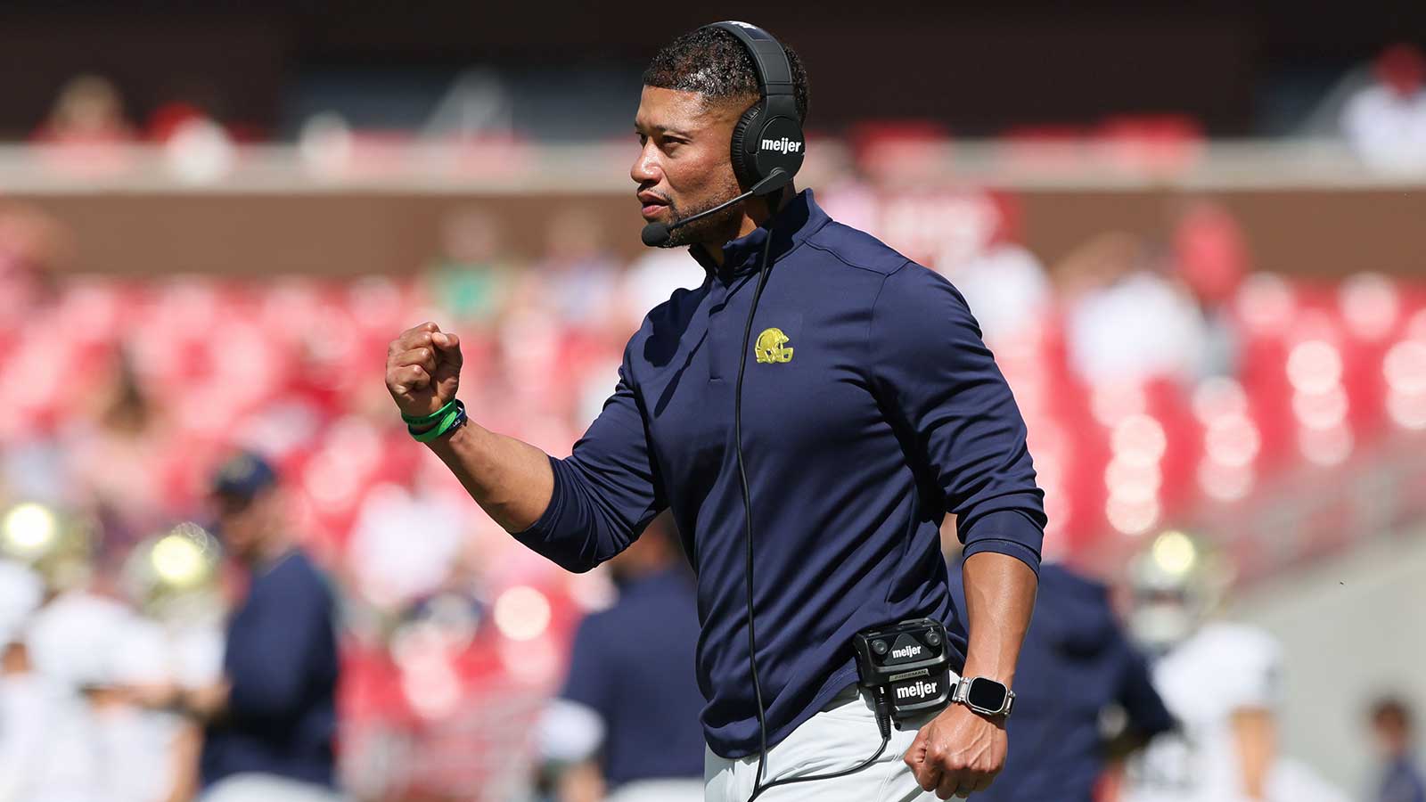 Notre Dame’s Charles Jagusah gets encouraging injury update from Marcus Freeman