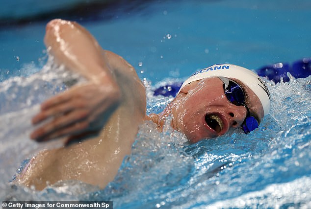 Sean will be swimming the 400m, 800m, and 1500m freestyle at the home Games in Glasgow