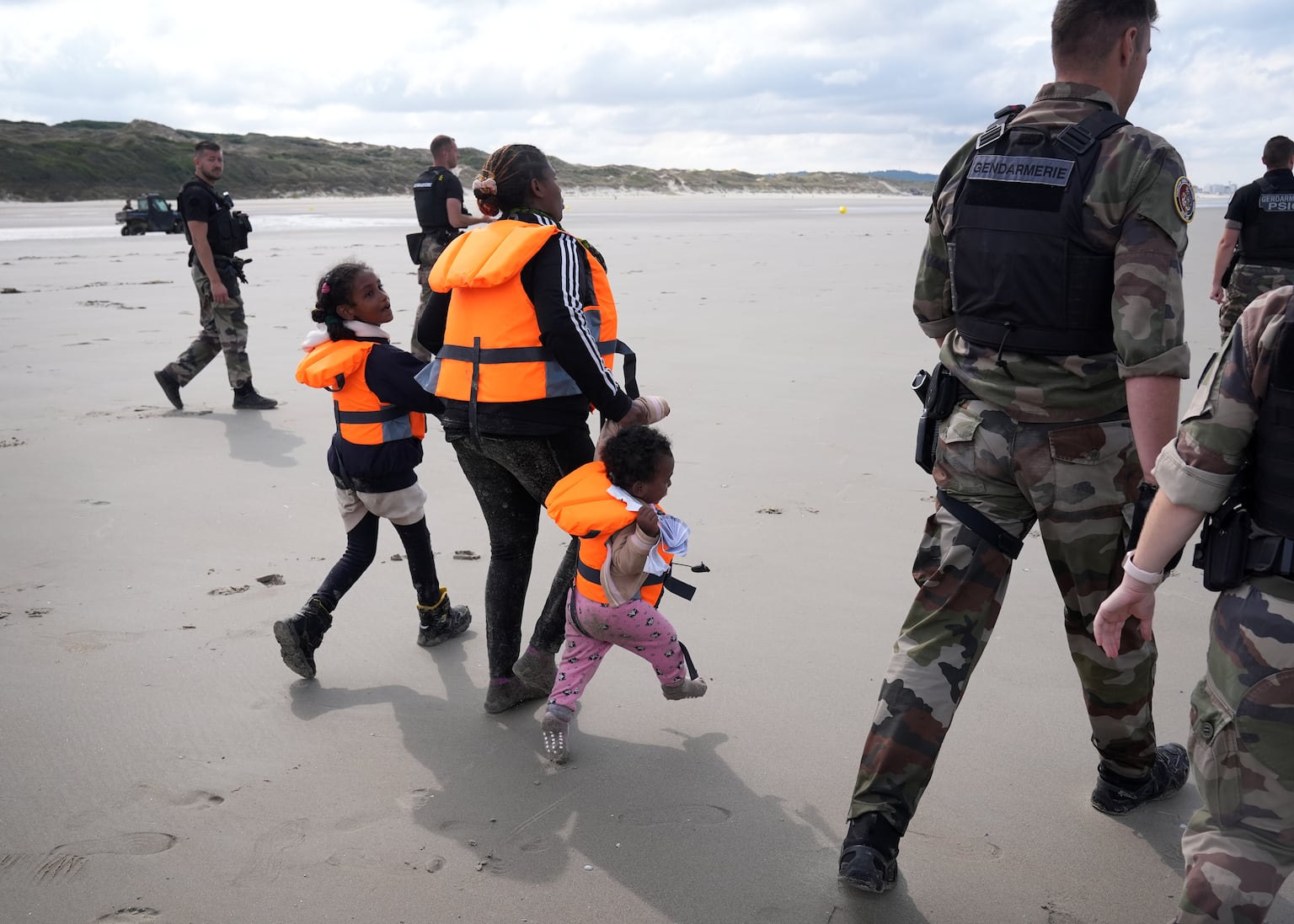 Migrants were attempting to cross the Channel to the UK on Wednesday for the first time since Andy Burnham became Prime Minister