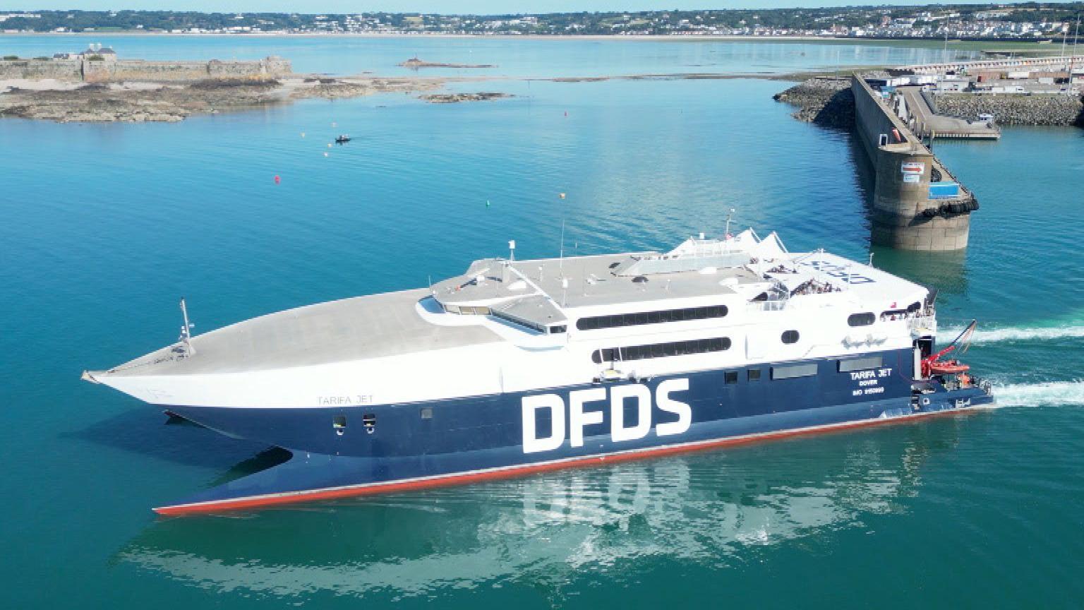 DFDS says its seen services to France and Poole increase in the past year