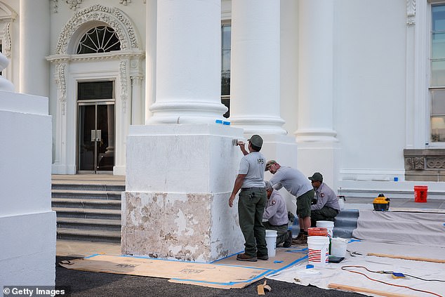 Report: Trump's White House 'restoration' works mask a sinister purpose