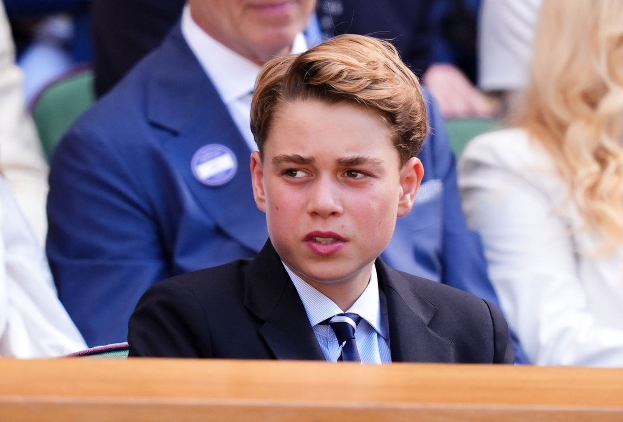 Prince George at Wimbledon on July 12, 2026.