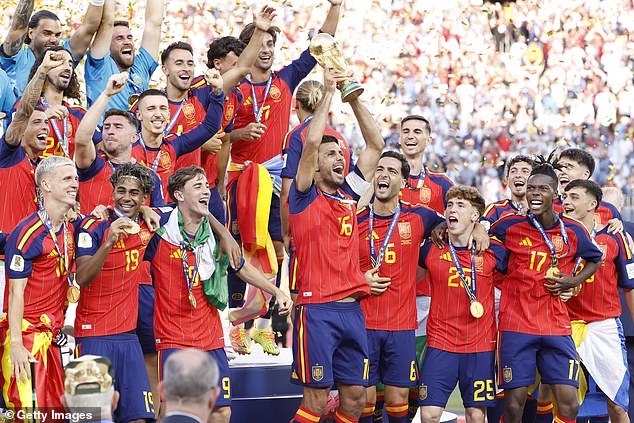 Spain's World Cup triumph over Argentina on Sunday shattered viewing figures in the US