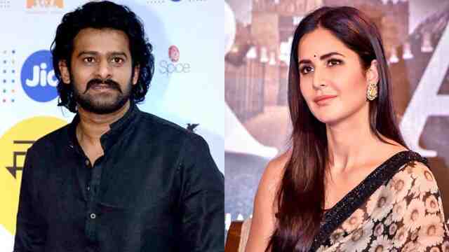 Prabhas and Katrina Kaif's first onscreen pairing on the cards