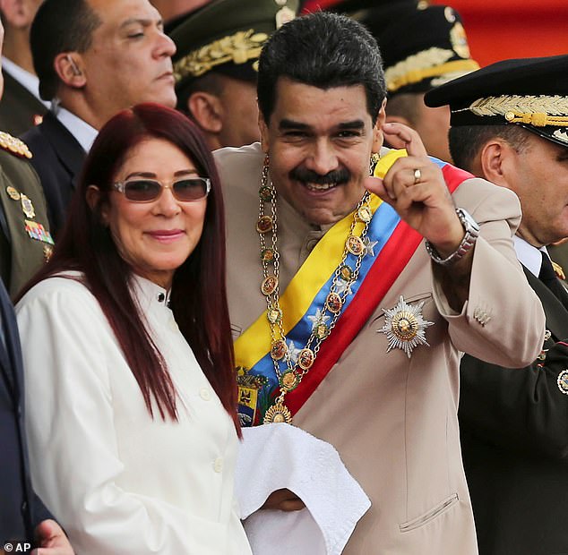 Maduro and Flores are both charged with a conspiracy to traffic drugs through Venezuela to the United States