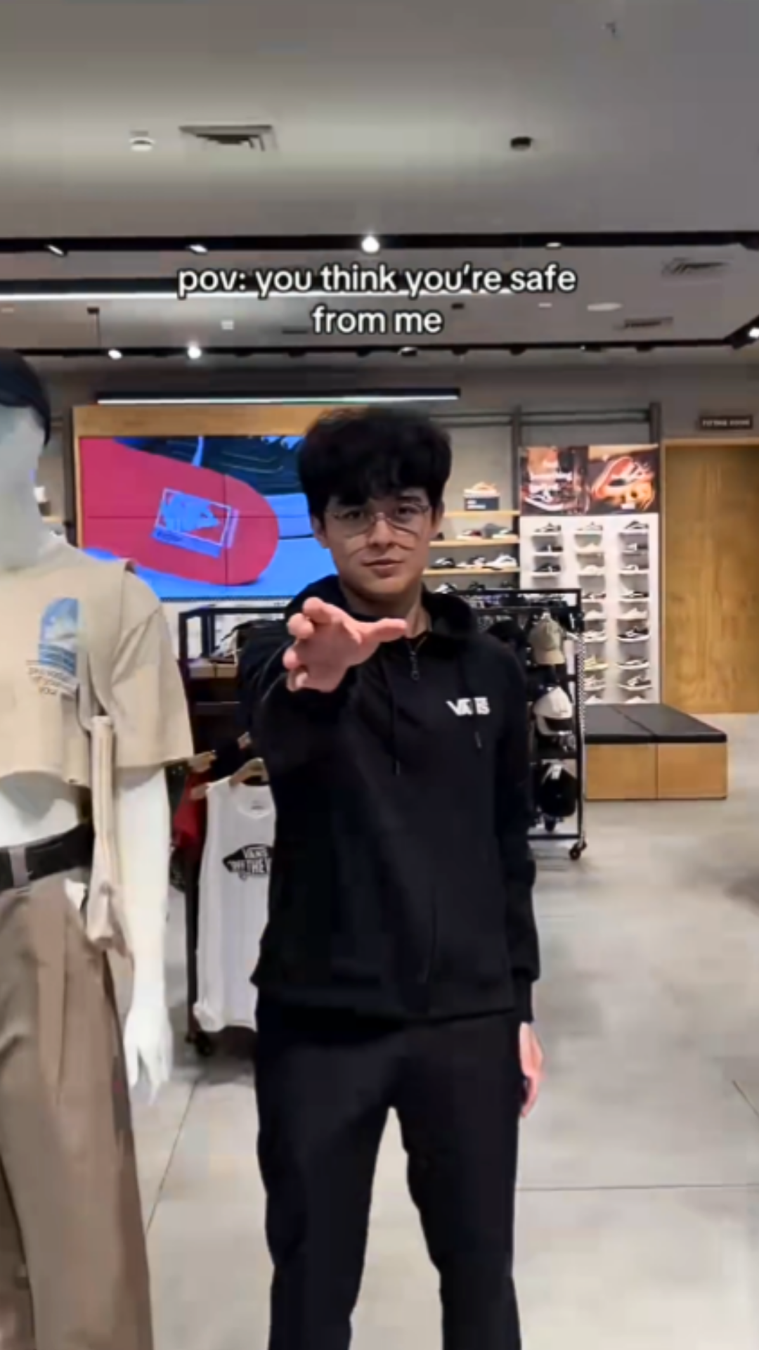 Wizard vibes in Vans store experience