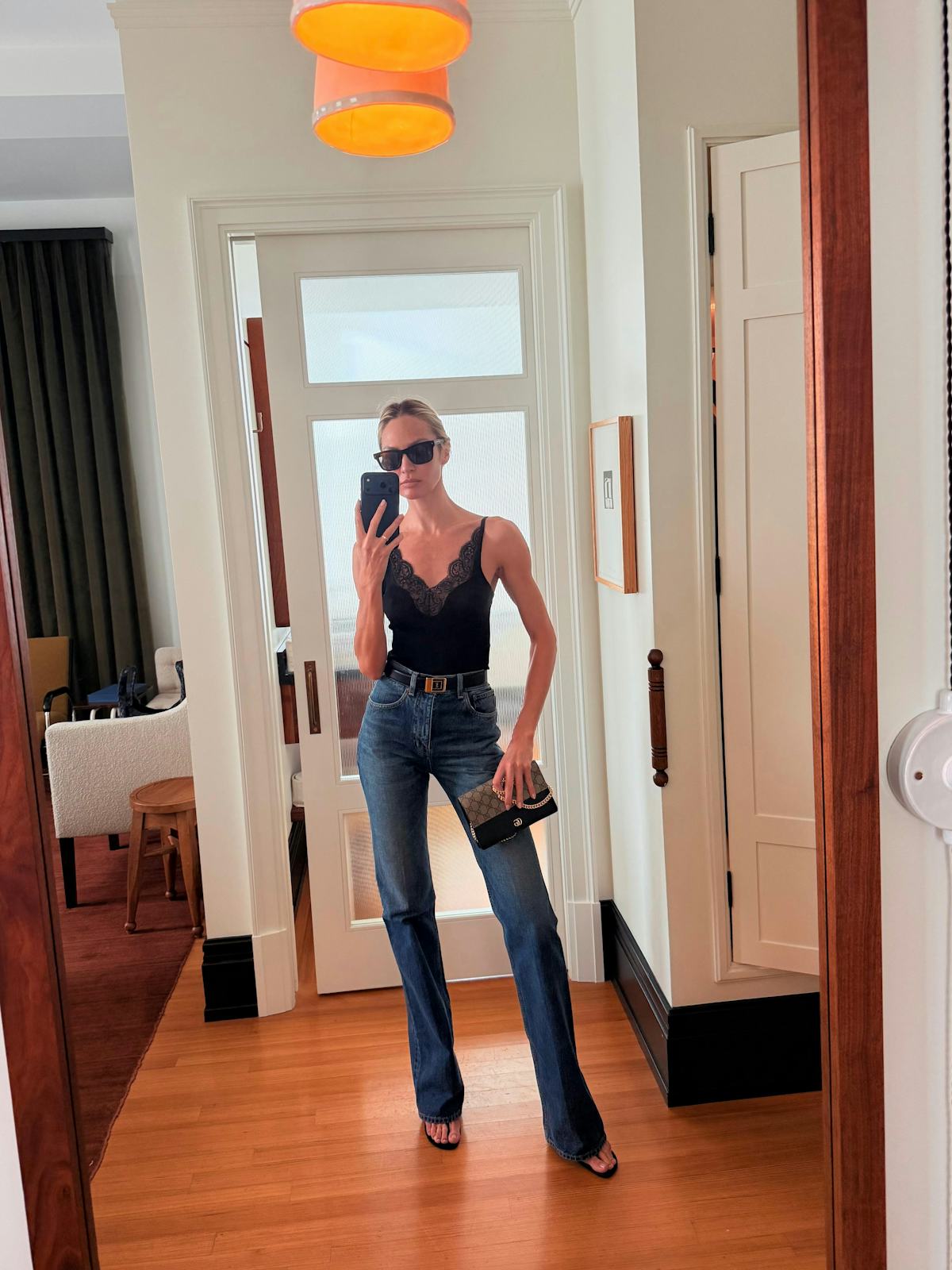 Candice Swanepoel's go-to outfit is all about versatility