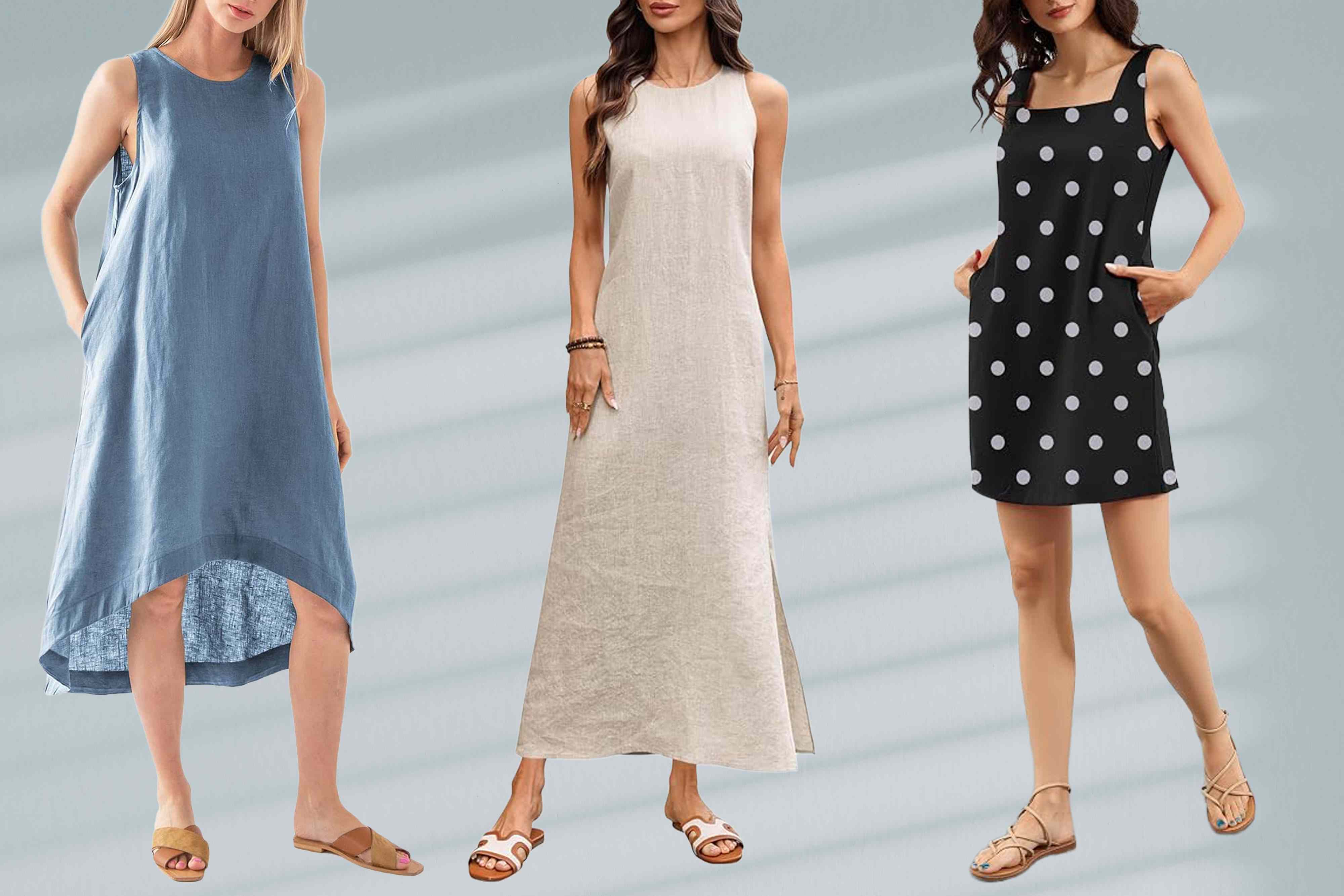 15 breezy linen dresses on Amazon that work for the beach, brunch, and more this summer—starting at $18
