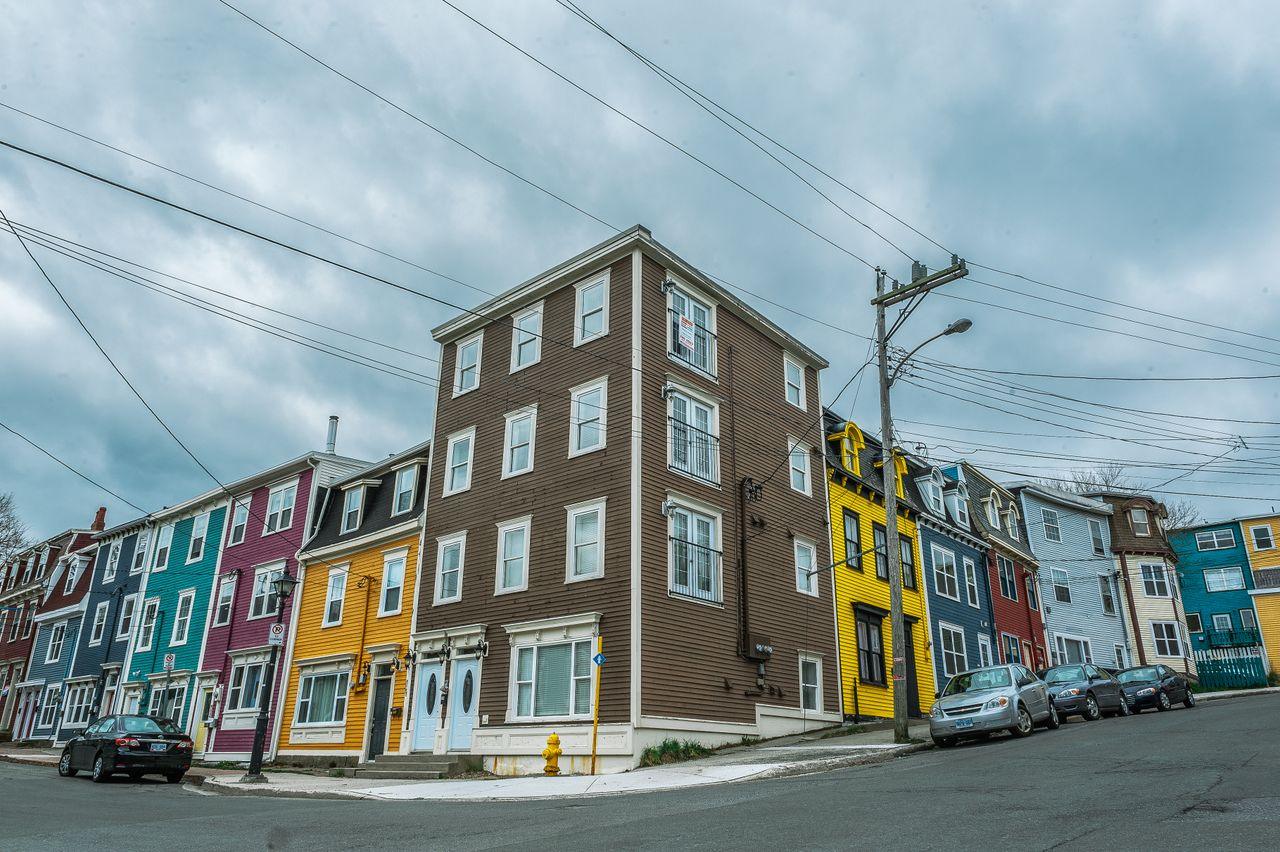 2. The Jellybean row houses are a signature look