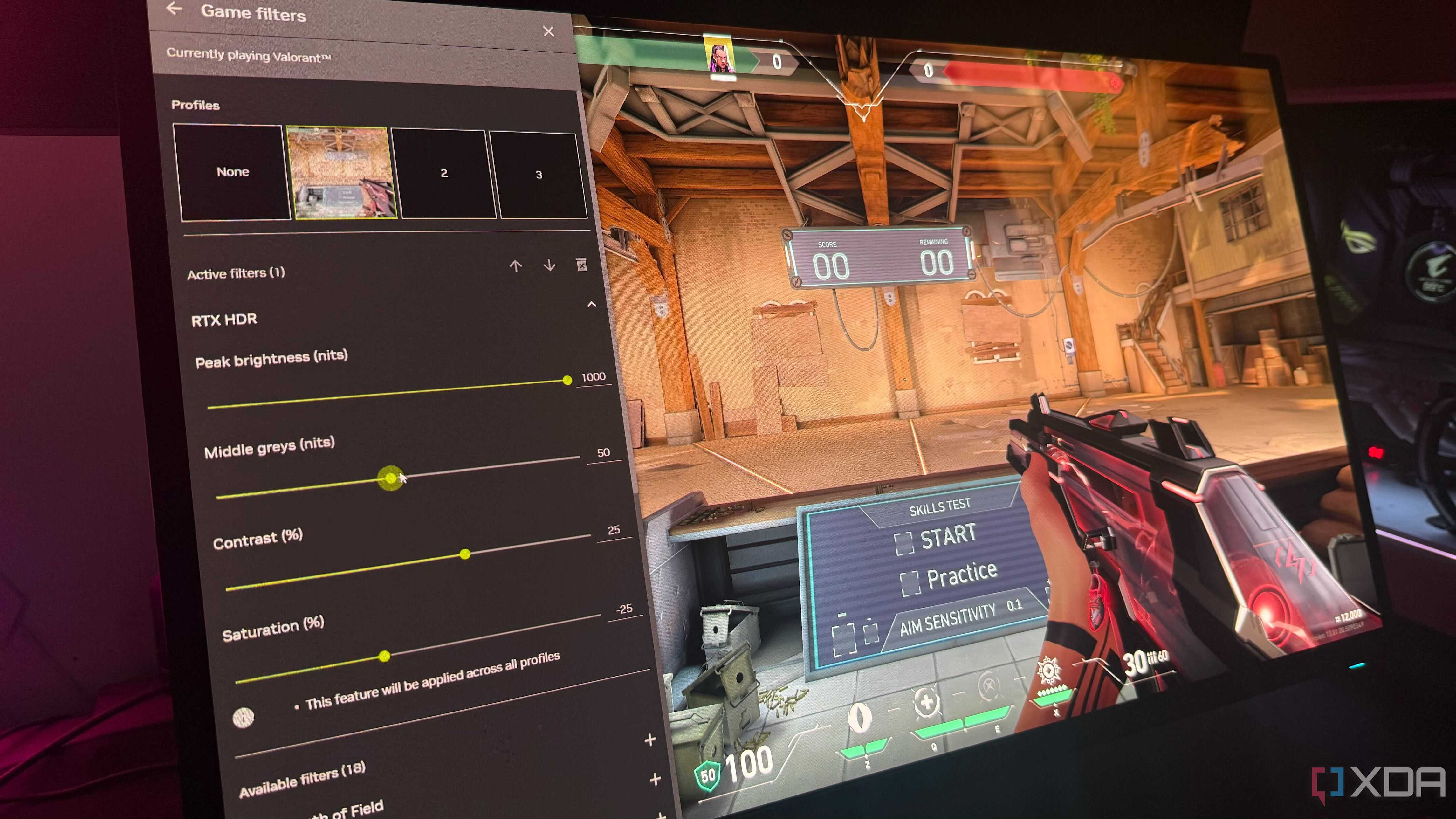 RTX HDR in Valorant