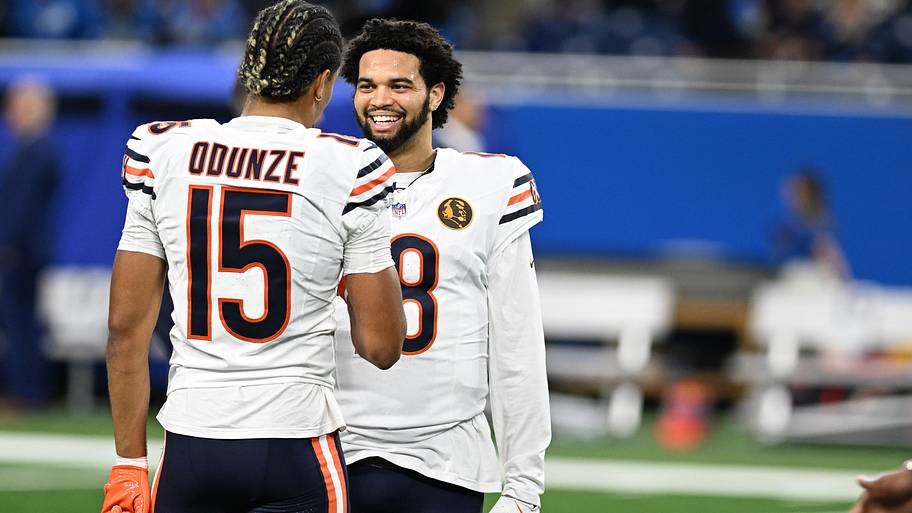 Lack of respect for Bears receivers means it's all on Caleb Williams