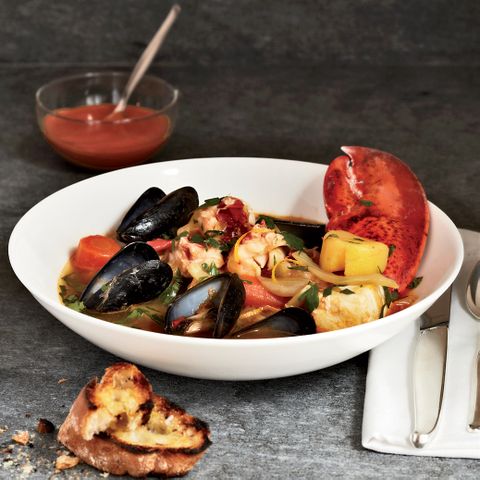 Ted Allen's Lobster Bouillabaisse