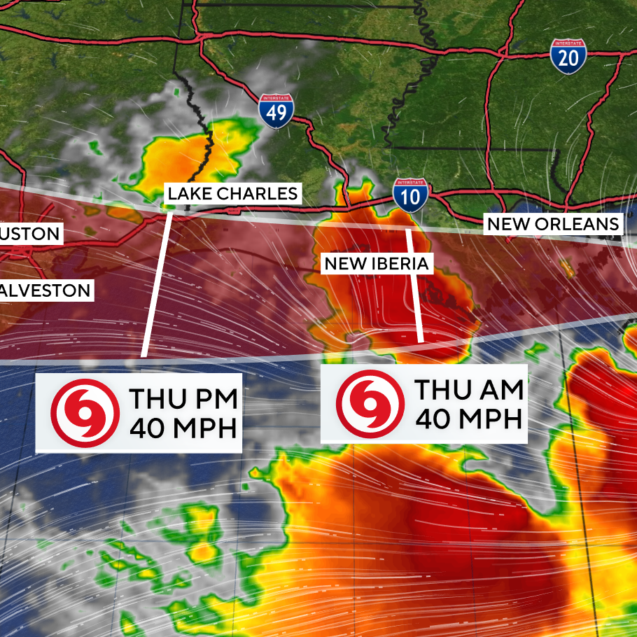 Tropical storm Bertha impacting northern Gulf Coast. See its path.