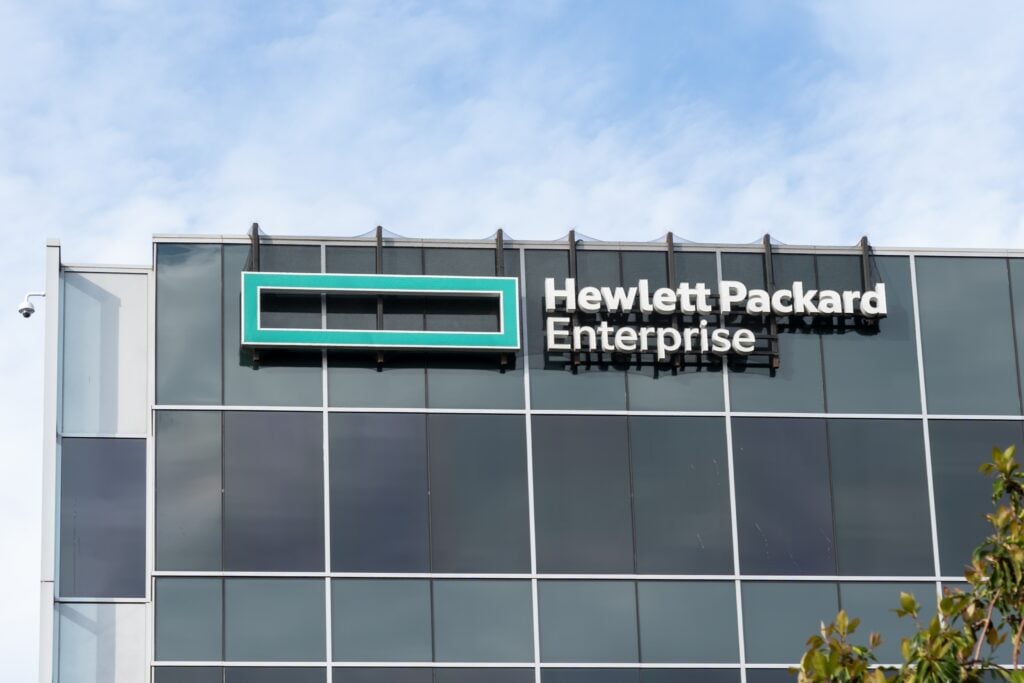 Why is Hewlett Packard stock gaining Wednesday?