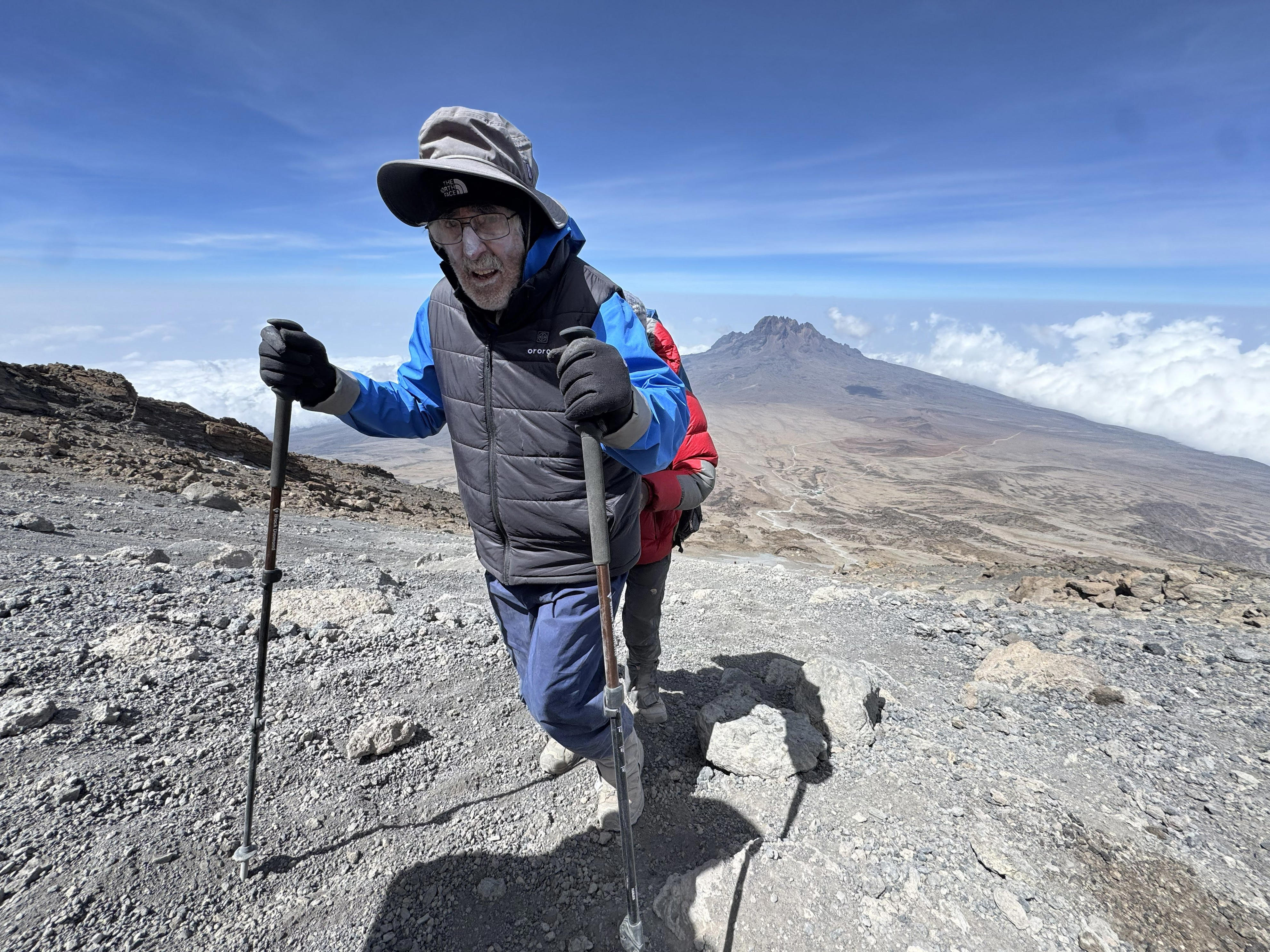 He climbed Kilimanjaro for his 90th birthday. What he wants everyone to know about aging