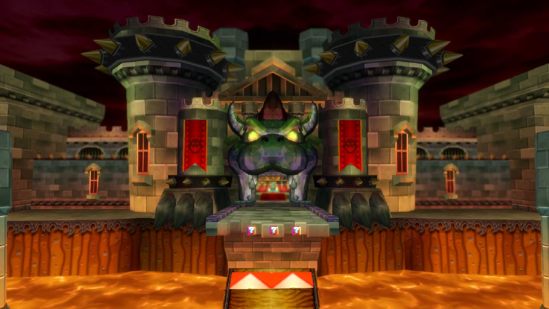 Bowser's Castle Mario Kart Wii