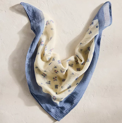 A gauzy scarf