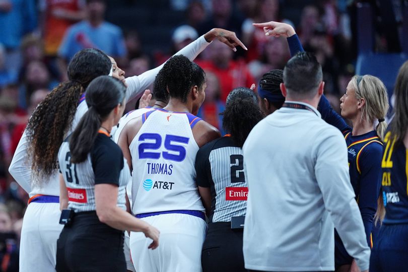 The incident went viral in the WNBA