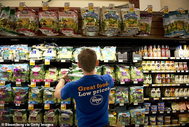 Kroger has come out on top to claim the title of the cheapest store-brand grocery in a new study by Restaurant Furniture Plus - with just $30 for a basket filled with 15 essential items