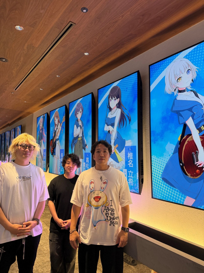 (From left) From Tokyo Project Manager Ryoga Imura, Director Shoya Hashimoto, and Producer Shuichi Morikawa ©FROM TOKYO