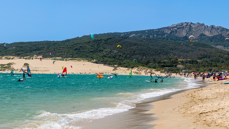Europe's 'windsurfing capital' is a pretty Spanish fishing village where the Atlantic and Mediterranean meet
