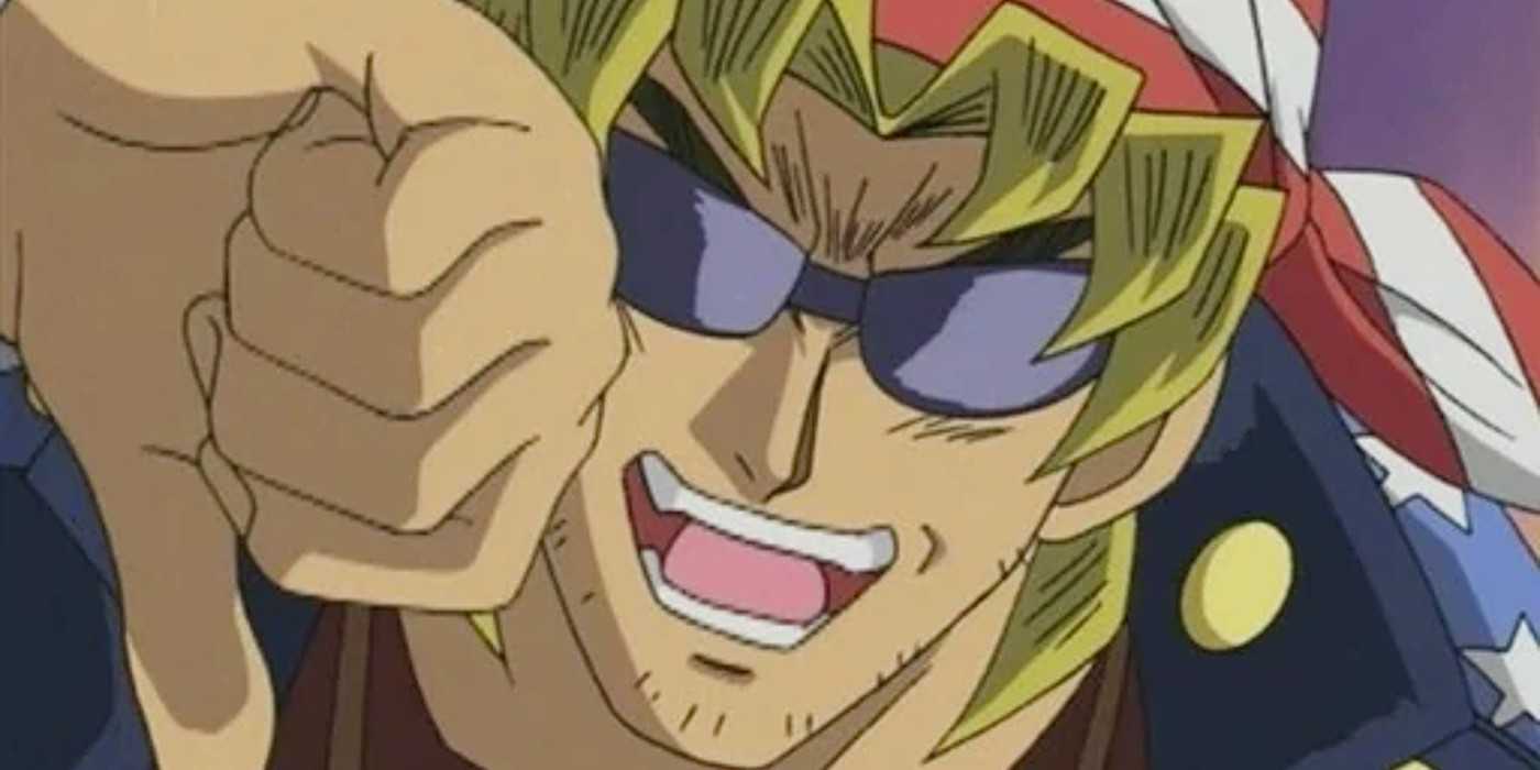 Bandit Keith declares his victory in Yu-Gi-Oh! Duel Monsters.