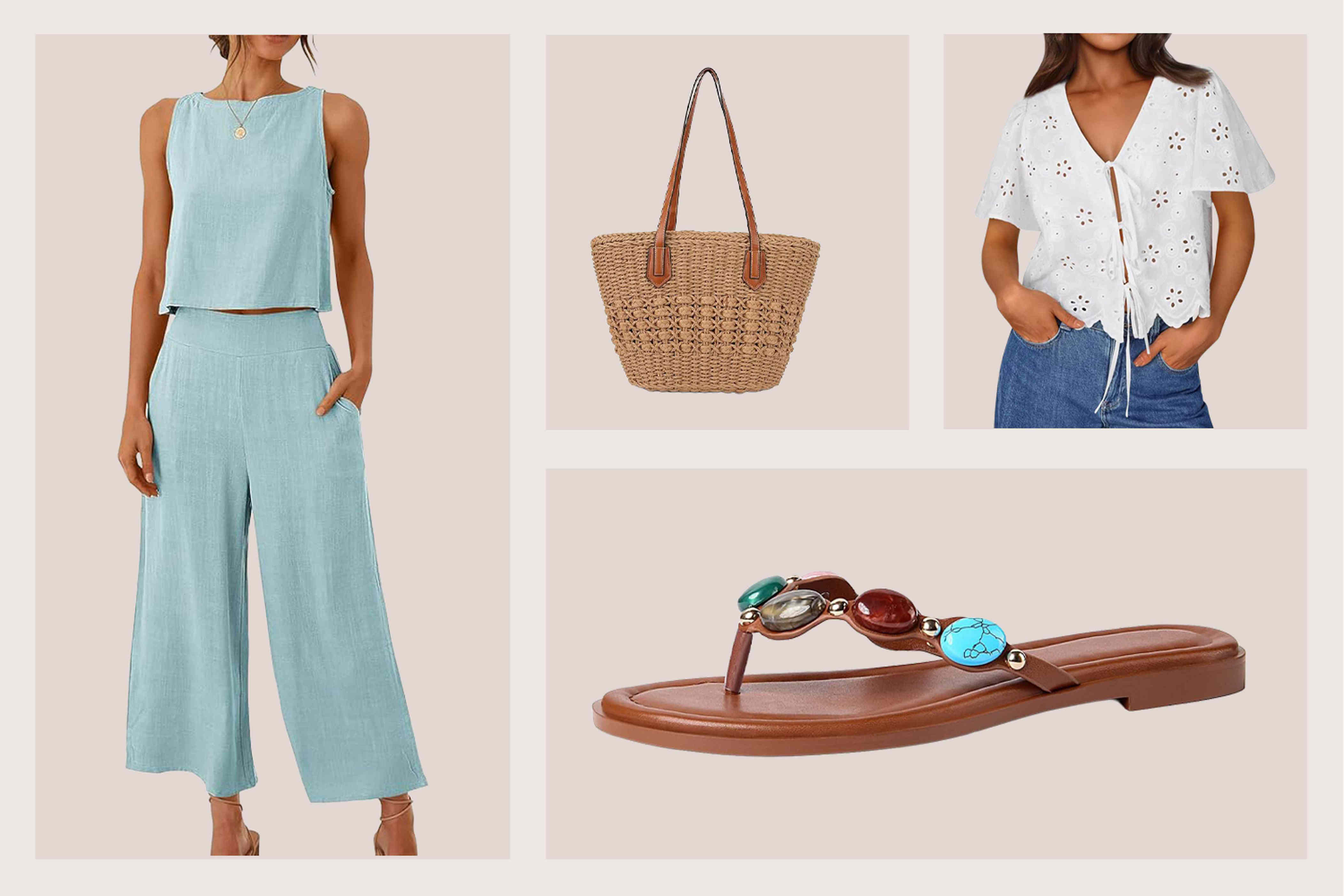 I rebuilt my summer travel wardrobe for less with these 13 Amazon pieces—all under $50, from $18