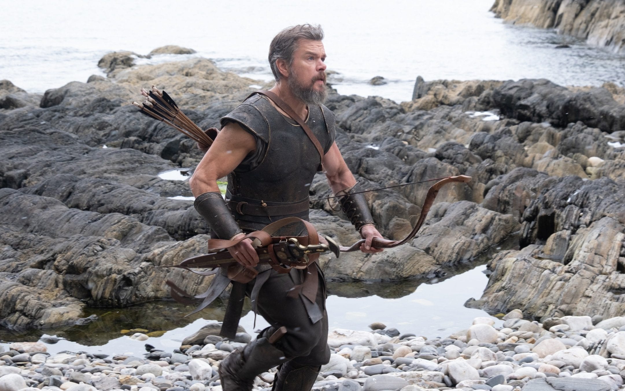 Matt Damon plays Odysseus in Christopher Nolan's blockbuster adaptation of The Odyssey