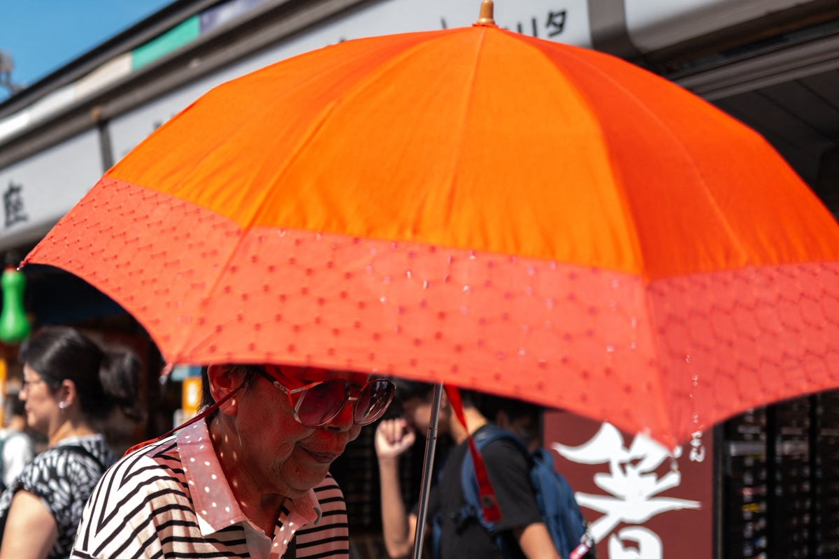 JAPAN-WEATHER-HEAT