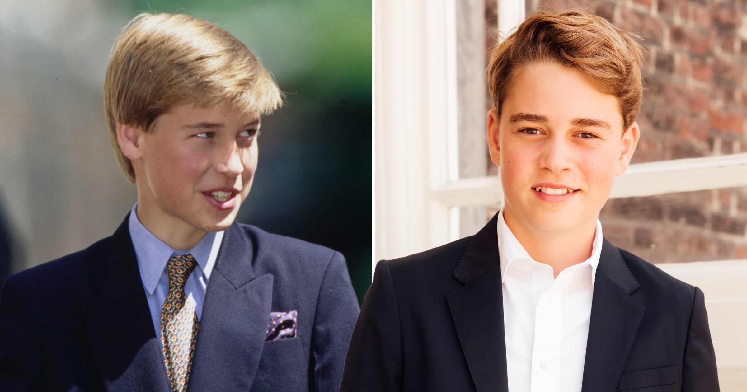 Prince George looks just like his dad at 13 in new birthday photo
