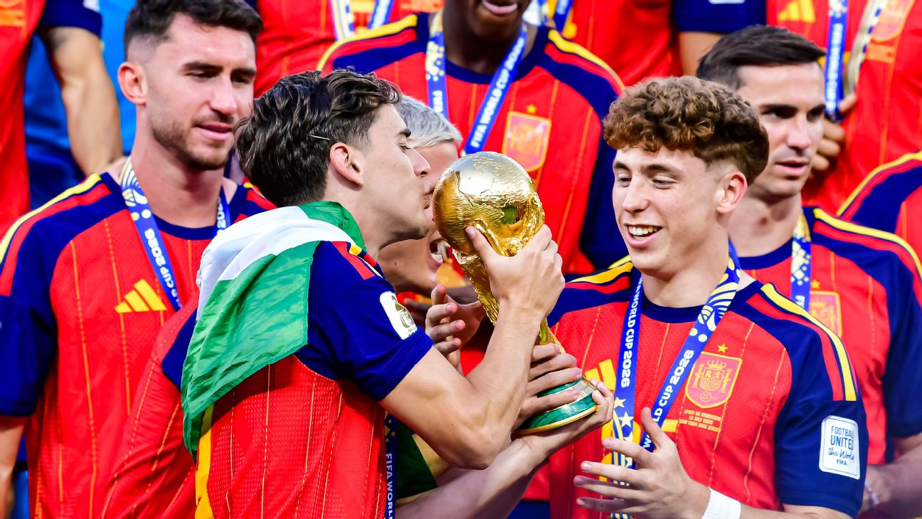 Spain's Gavi: Argentina players shouldn't be punished for World Cup final fracas