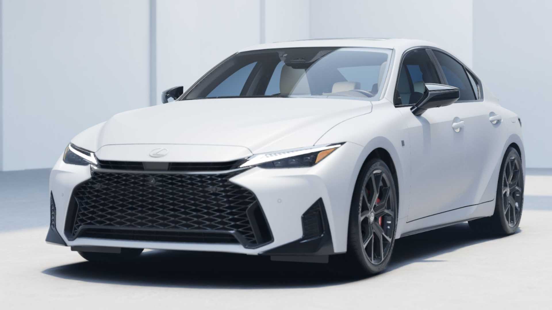 2026 Lecus IS 350 with 2GR-FKS V6 Front Quarter Angle