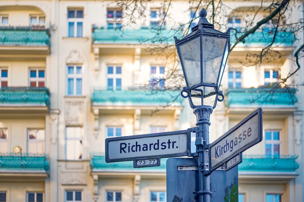 Streetlight in Rixdorf