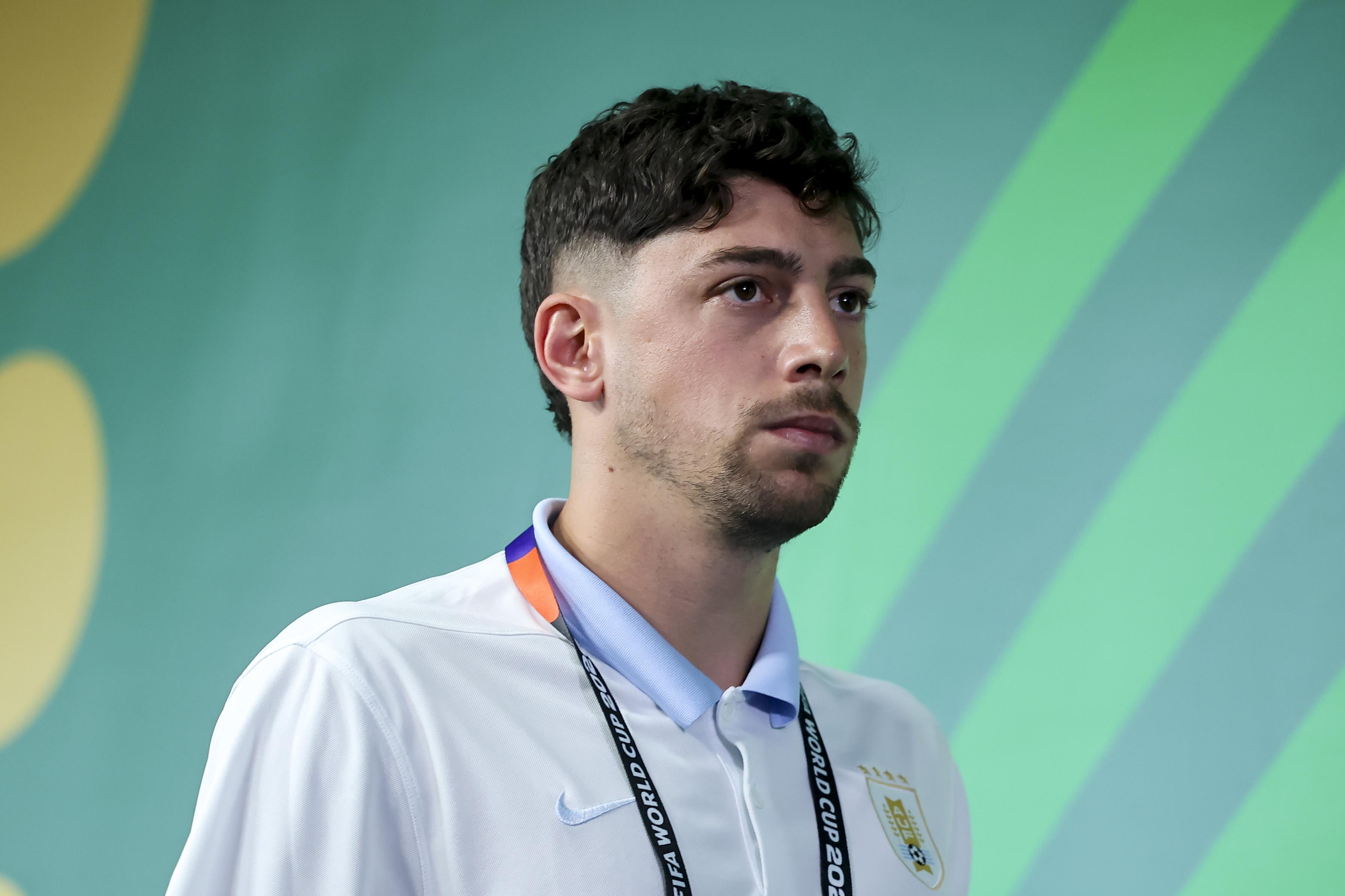 Fede Valverde rejoins Real Madrid squad in training