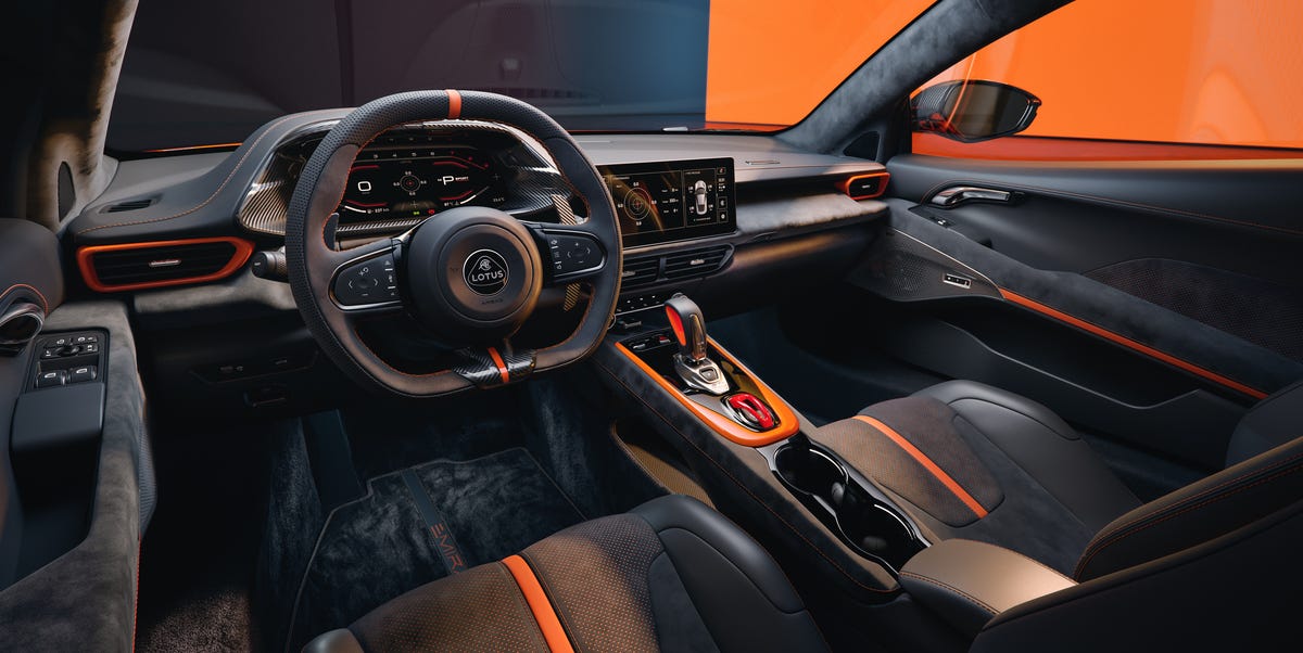 Take a peek inside the 2027 Lotus Emira 420 Sport