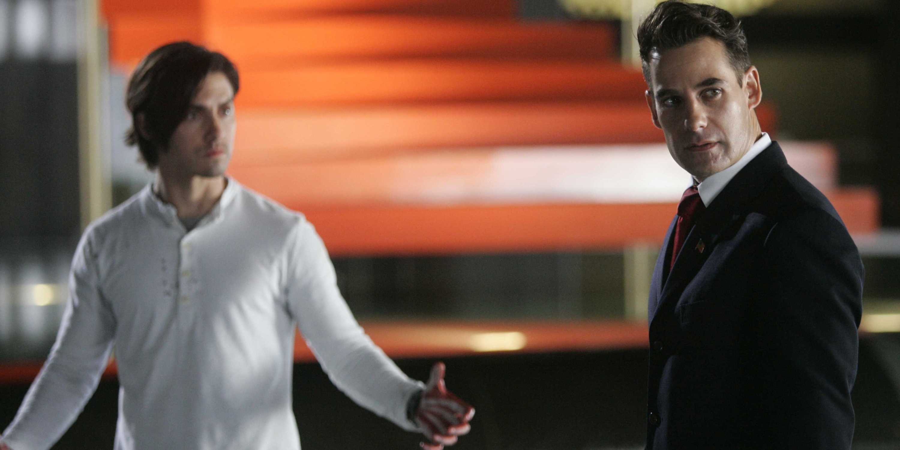 Peter And Nathan In Heroes Season 1