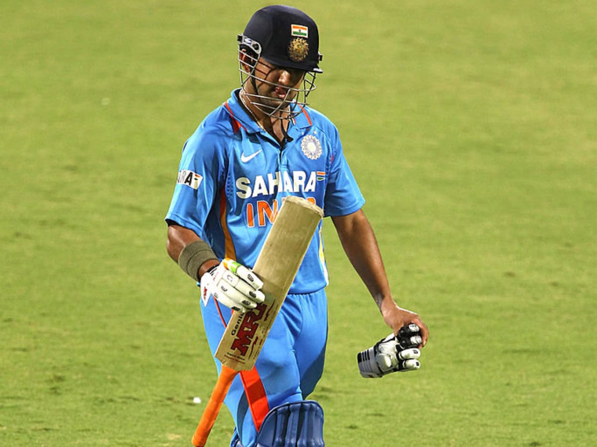 Gautam Gambhir's place in the XI wasn't certain after the 2011 World Cup