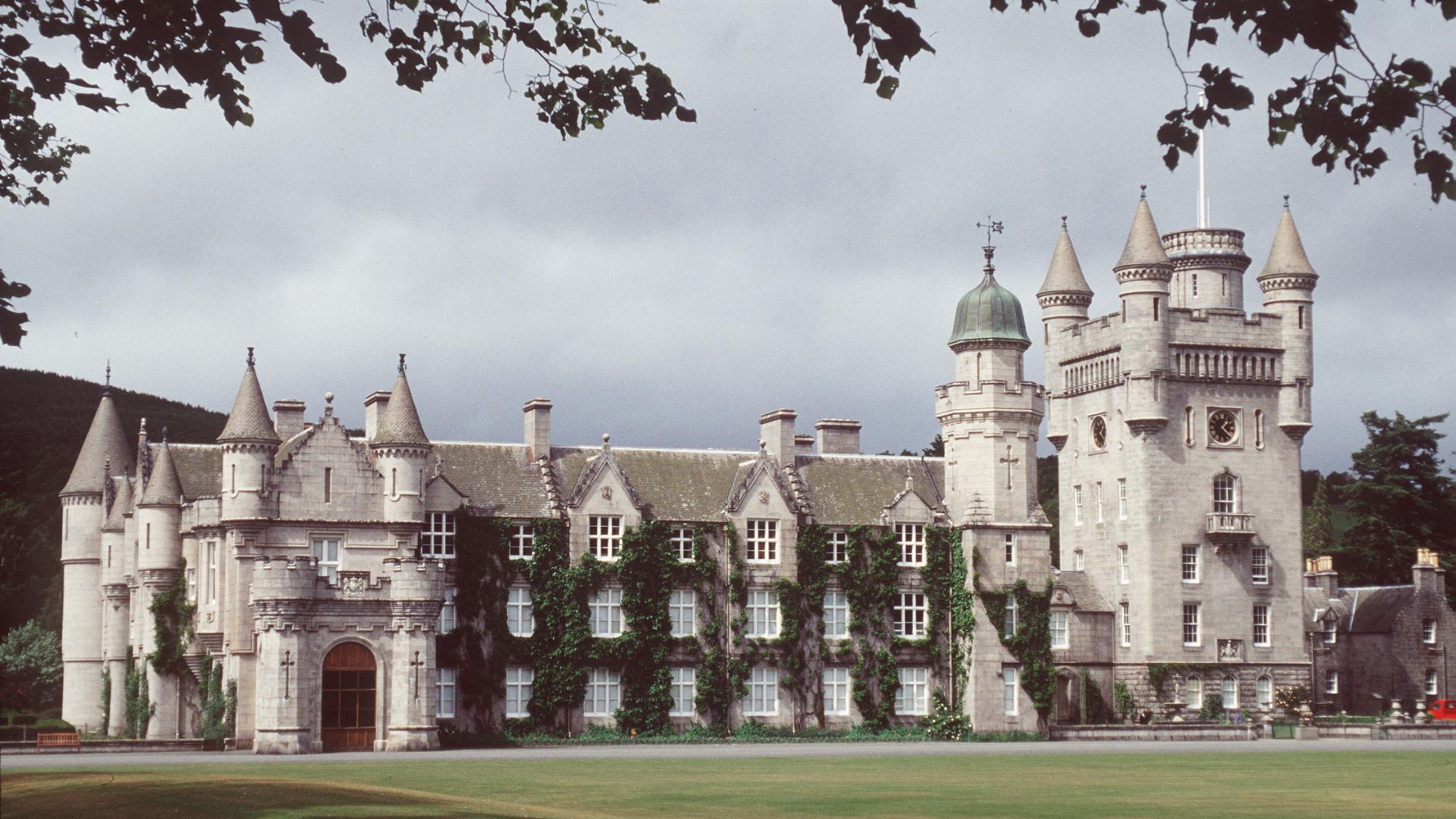 An exterior shot of Balmoral Castle