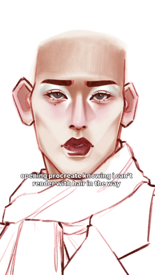 Inside Ricky Digital Art Creation Process