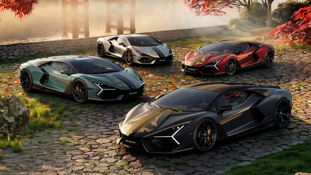 Lamborghini built a 25-car samurai-inspired Revuelto just for Japan