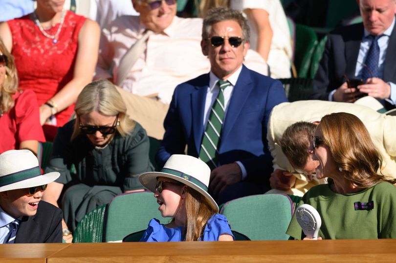 Princess Charlotte and Prince George were all smiles beside each other at Wimbledon