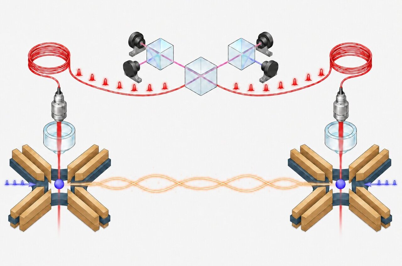 New multiplexing scheme accelerates long-distance quantum communication