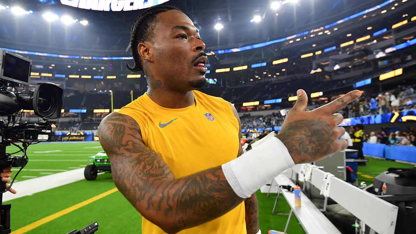 Chargers’ Derwin James not quite the GOAT safety like Jim Harbaugh says, but he’s nearly NFL’s best
