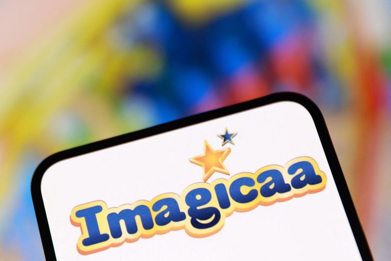 Illustration shows Imagicaaworld logo