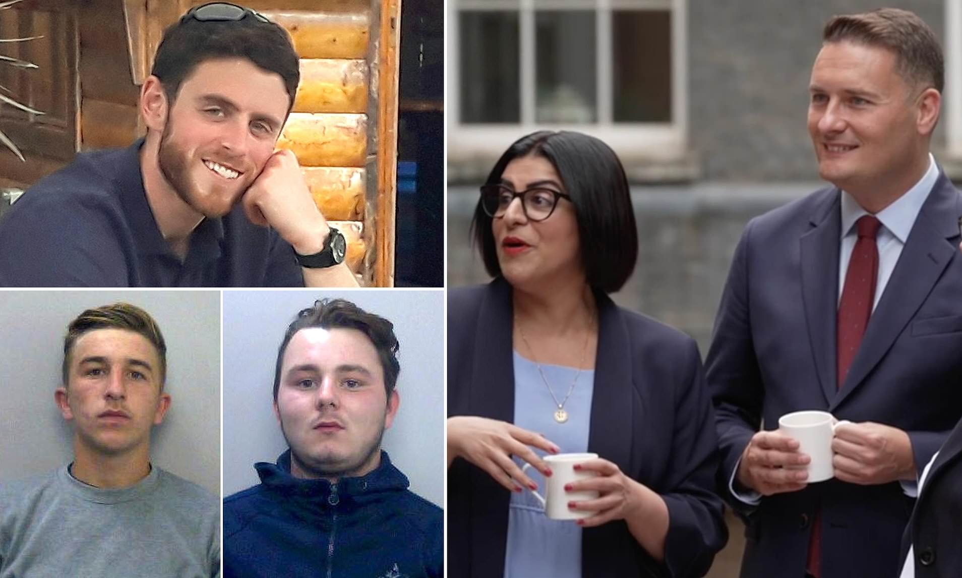 Outrage at early release of PC Harper's killers - as ministers 'joke' about 'letting prisoners out'