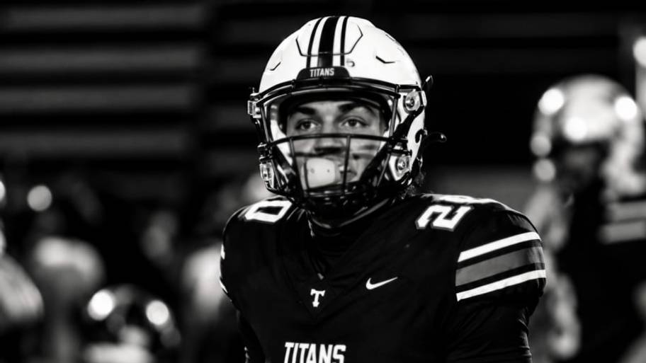 Brennan Drummond during a high school game in 2025.