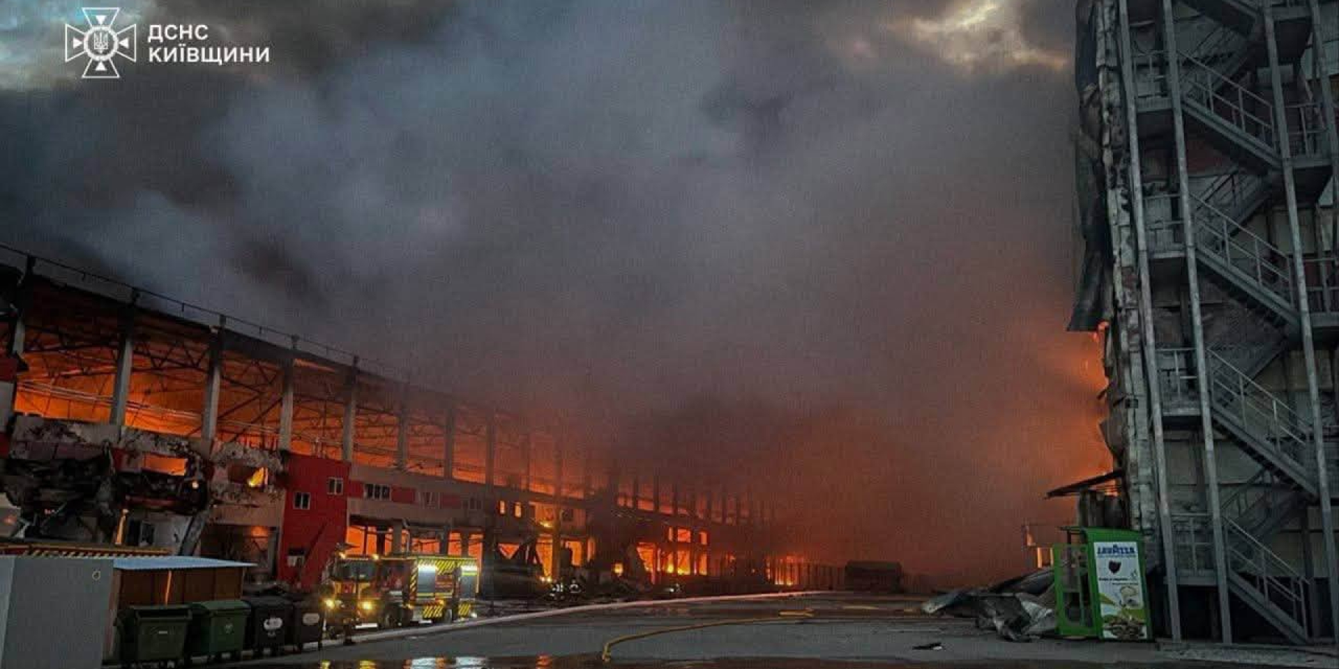 Russian missile strike destroys warehouse of one of Europe's largest alcohol producers