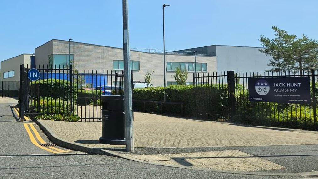 The pool, which is part of the Jack Hunt School, is used year-round by the public, schools and community groups