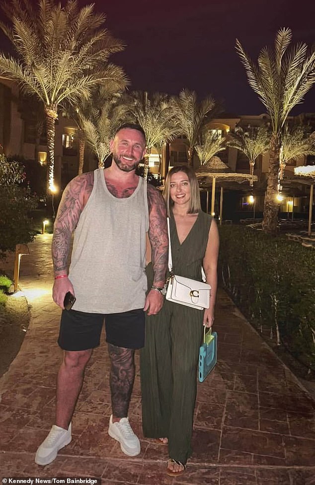 Mr Bainbridge is engaged to Jessica, who he proposed to soon after his diagnosis.