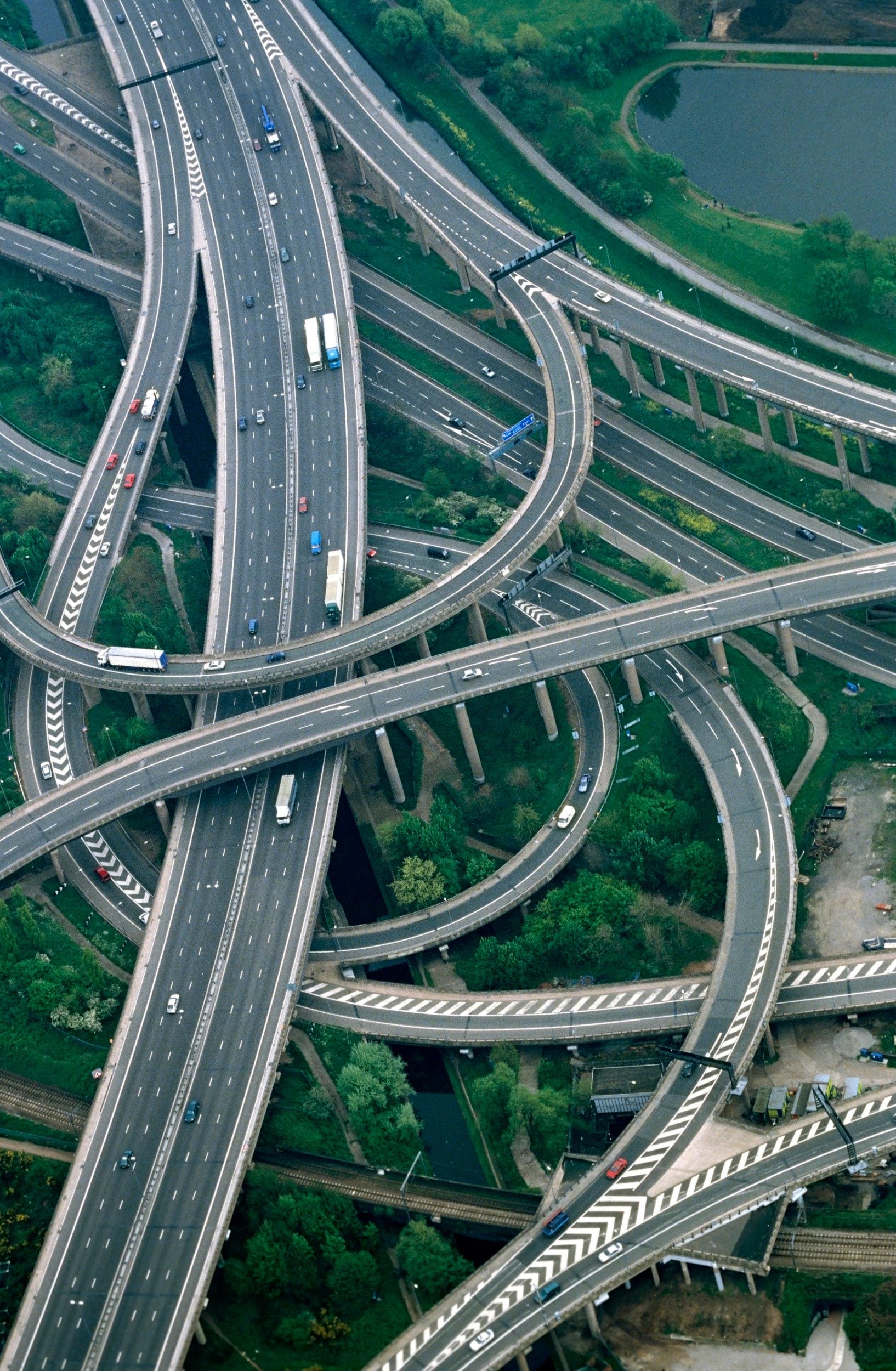 Spaghetti Junction (officially the Gravelly Hill Interchange) is on the M6